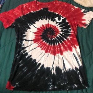 Tie dyed True religion T shirt